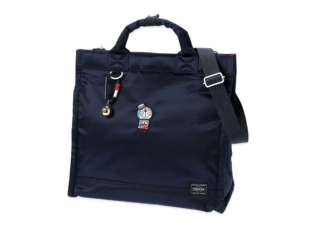 PORTER x Doraemon 2Way Tote Bag "Navy"