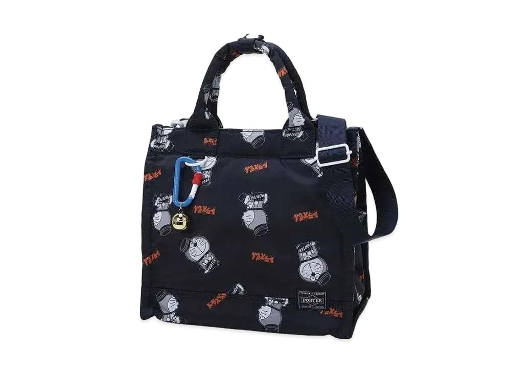 PORTER x Doraemon 2Way Tote Bag "Navy"