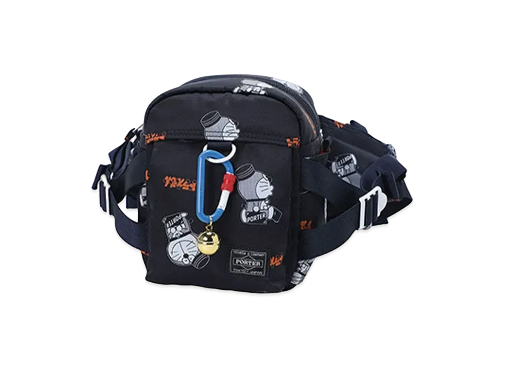PORTER x Doraemon Waist Bag "Navy"