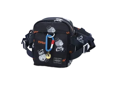 PORTER x Doraemon Waist Bag "Navy"