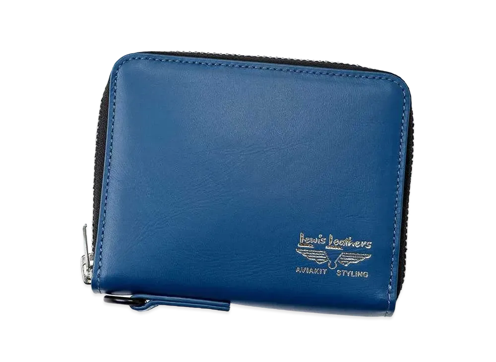 PORTER x Lewis Leathers Wallet "Blue"