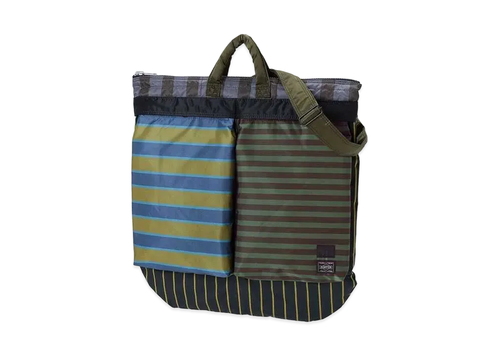 PORTER x Paul Smith Helmet Bag "Green"