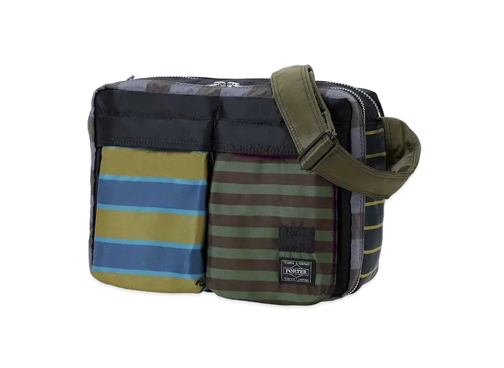 PORTER x Paul Smith Shoulder Bag "Green"