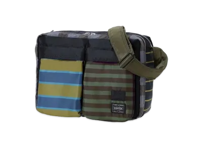 PORTER x Paul Smith Shoulder Bag "Green"