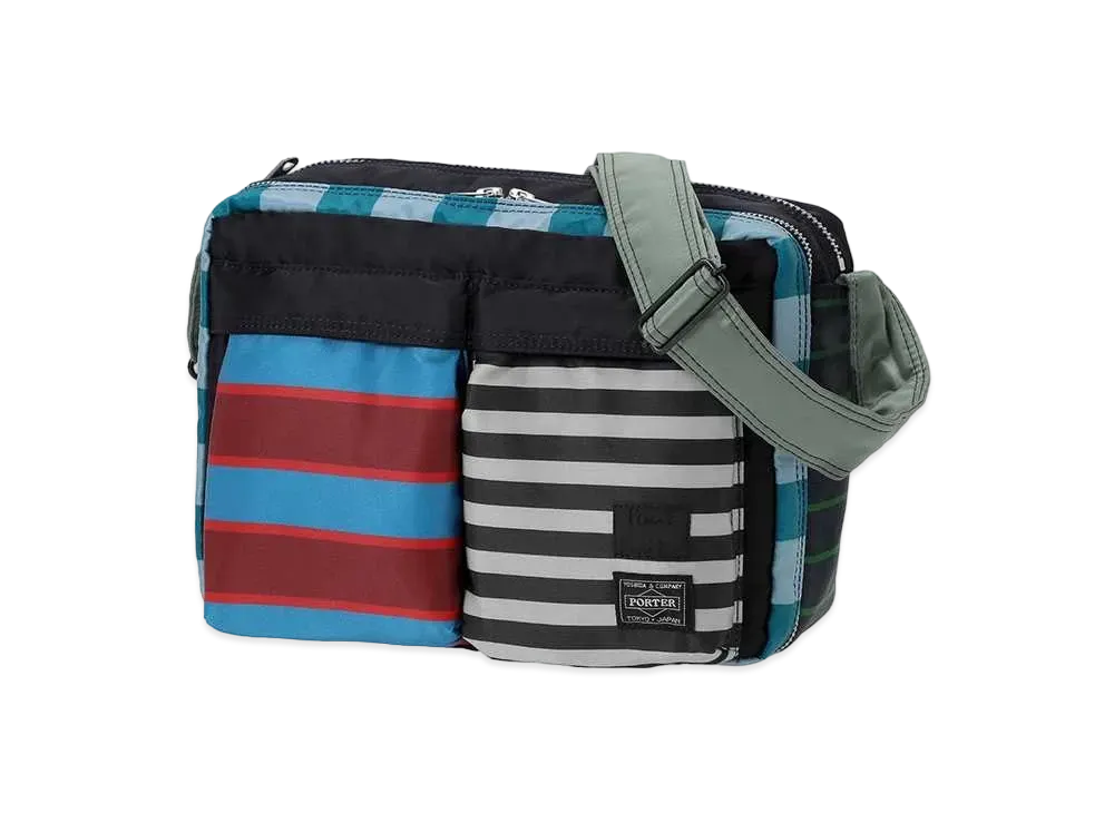 PORTER x Paul Smith Shoulder Bag "Red"