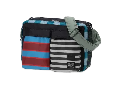 PORTER x Paul Smith Shoulder Bag "Red"