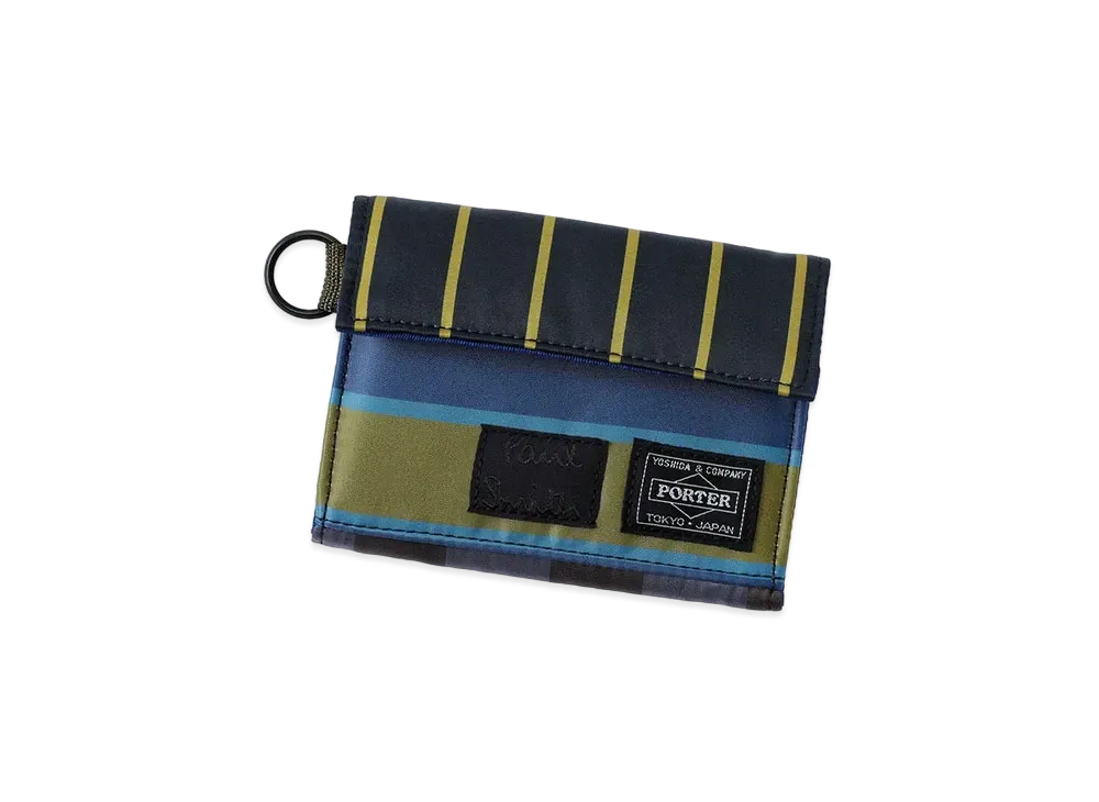 PORTER x Paul Smith Wallet "Green"