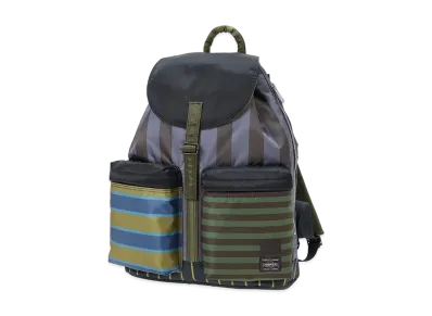 PORTER x Paul Smith Backpack "Green"