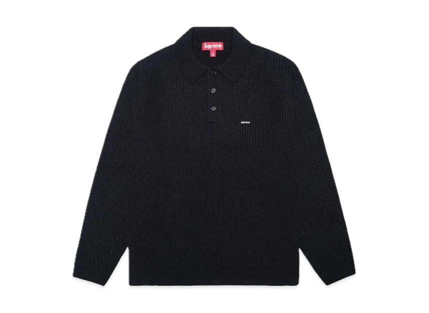 Supreme Small Box Polo Sweater Supreme Small Box Polo Sweater
