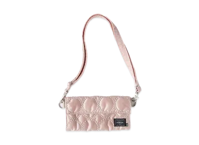 PORTER x mina perhonen Long Wallet tambourine "Pink Beige"