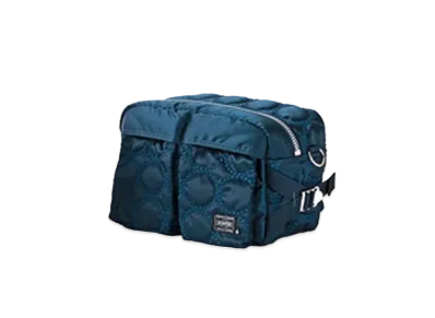 PORTER x mina perhonen Waist Bag tambourine "Blue"