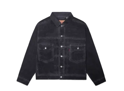 Stussy x LEVI'S Dyed Jacquard Trucker Jacket "Black"