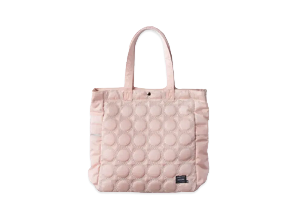 PORTER x mina perhonen 2Way Tote Bag L Tambourine "Pink Beige"