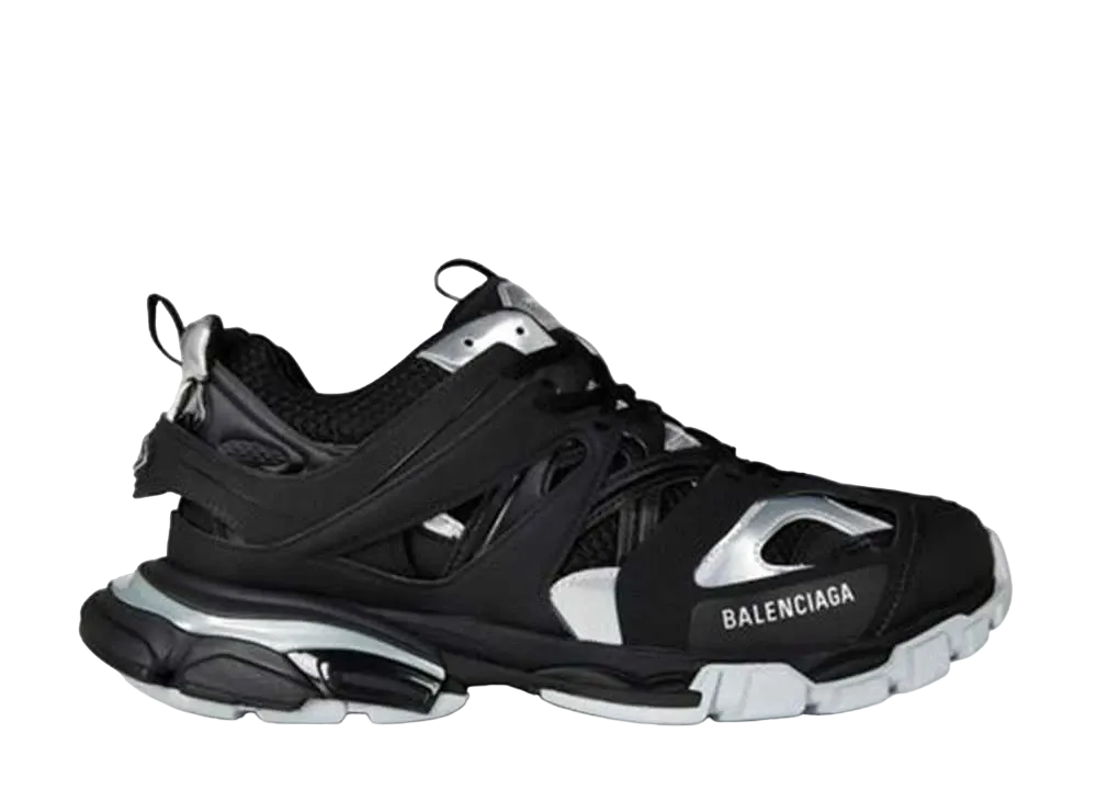 バレンシアガ トラック スニーカー "ブラック/シルバー"