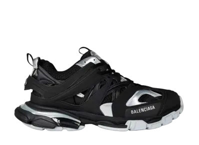 バレンシアガ トラック スニーカー "ブラック/シルバー"