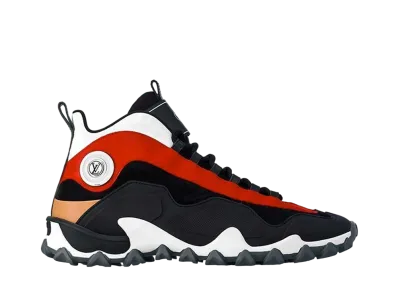 Louis Vuitton LV Rush Sneaker "Noir/Rouge"