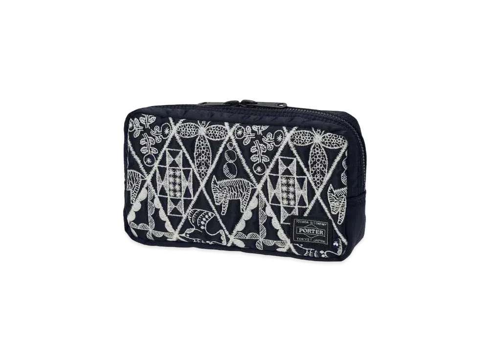 PORTER x mina perhonen Pouch Symphony "Navy"