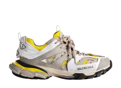 バレンシアガ トラック スニーカー "イエロー/ホワイト/ベージュ/グレー/ブラック"