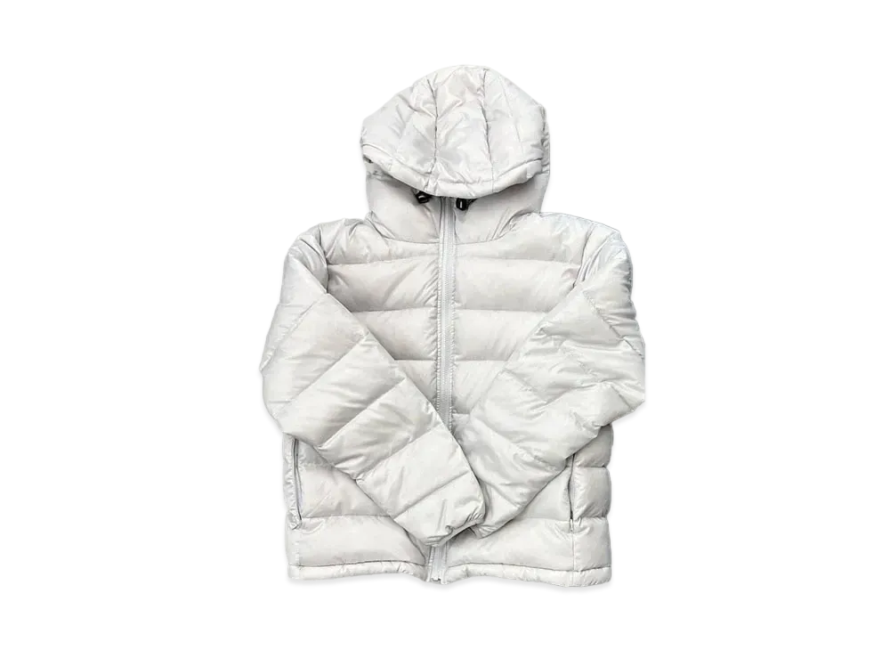 BEAMS x FUTURE ARCHIVE Down Hoodie "Light Gray"