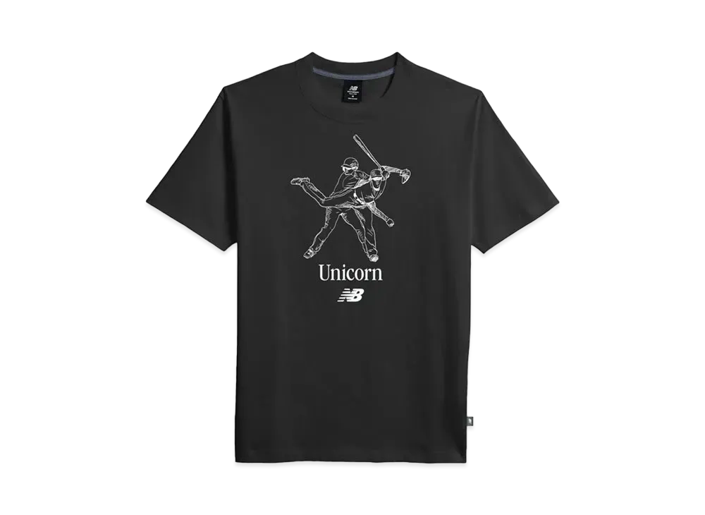 New Balance x 大谷翔平 The Unicorn Graphic Short Sleeve Tee "Black"