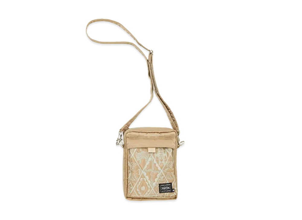 PORTER x mina perhonen Vertical Shoulder Bag Symphony "Beige"