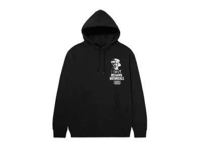 HUF Mushroom Bizarre Botanicals Hoodie "Black"