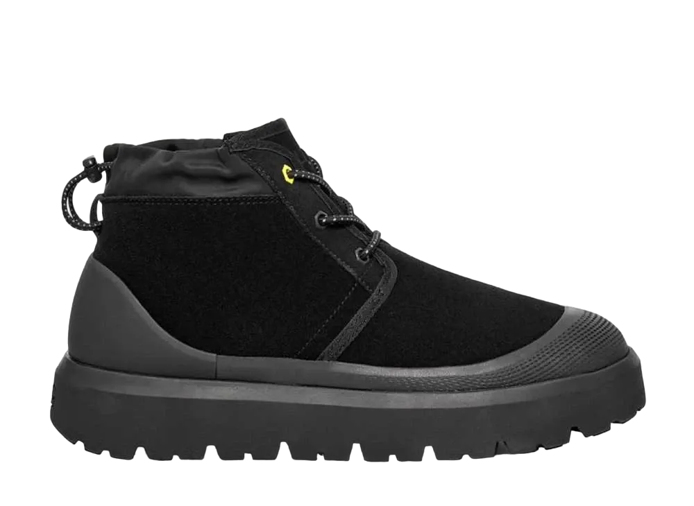 アグ ニューメル ウェザー ハイブリッド "ブラック"