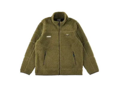 WIND AND SEA x L.L.BEAN Mountain Pile Fleece Jacket "Fatigue Green"