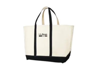 WIND AND SEA x L.L.BEAN Boat and Tote Extra Large "Black Trim"