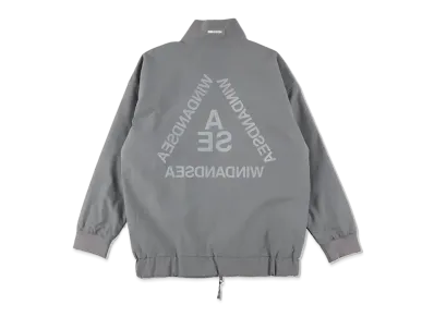 WIND AND SEA Triangle Nylon Track Jacket "Gray"