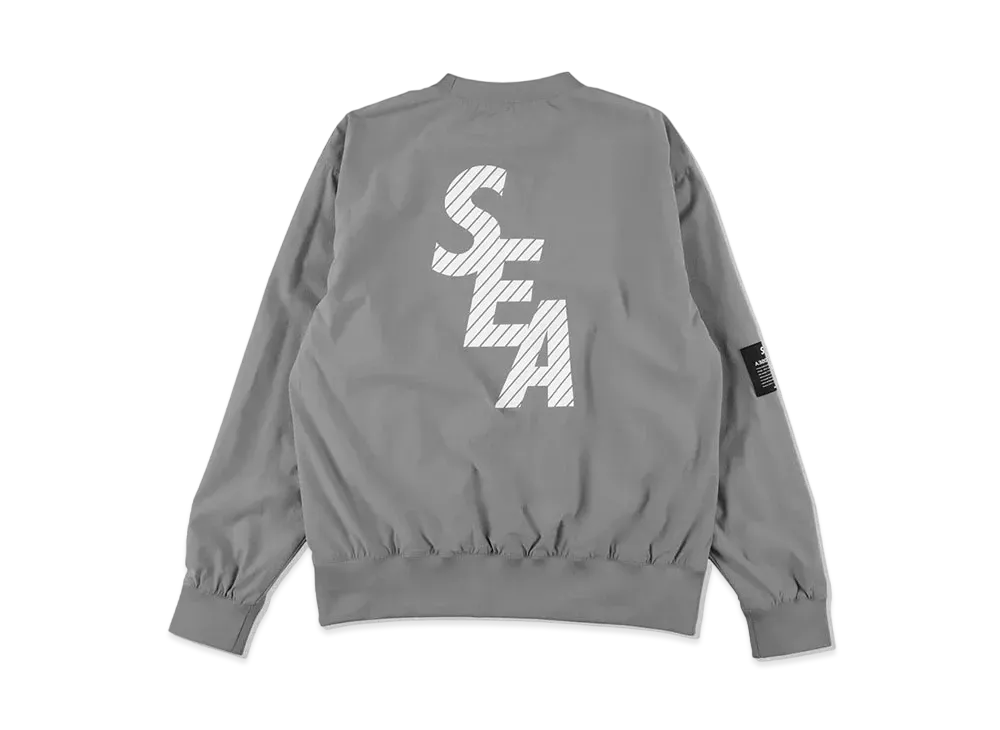 WIND AND SEA S_E_A Piste Crew Neck "Gray"