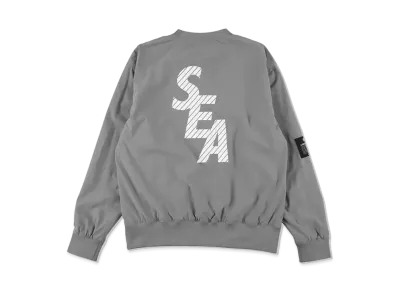 WIND AND SEA S_E_A Piste Crew Neck "Gray"