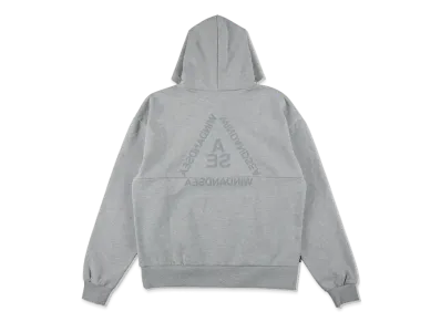 WIND AND SEA Glitch Triangle Hoodie "Gray"