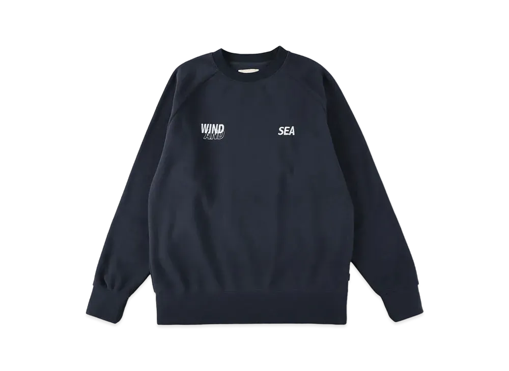 WIND AND SEA WDS-ES Polartech Fleece Raglan Crew Neck "Navy"
