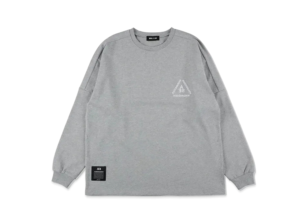 WIND AND SEA W Dimension L/S Tee "Gray"