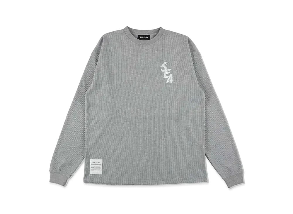 WIND AND SEA Glitch Thermal Tops "Gray"