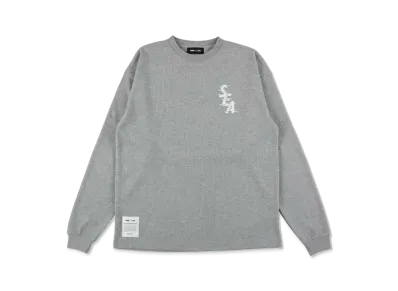 WIND AND SEA Glitch Thermal Tops "Gray"