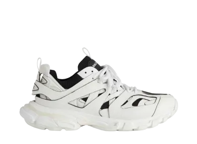 バレンシアガ ウィメンズ トラック ソックス スニーカー "ホワイト/ブラック"