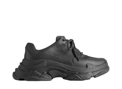 BALENCIAGA Women's Triple S Mold Sneaker "Black"