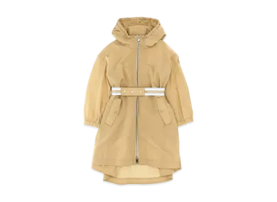 MONCLER Aloysha Long Nylon Jacket "Beige"