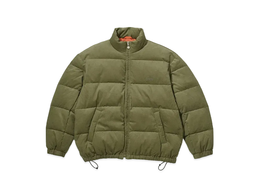 KEBOZ Corduroy Down Jacket "Sage Green"