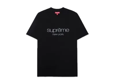 Supreme Classic Logo S/S Top "Black"