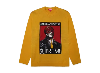 Supreme American Psycho Sweater "Yellow"