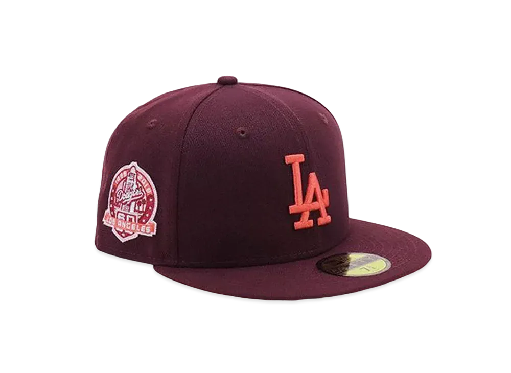 NEW ERA x THE CAP Red Planet Los Angeles Dodgers "Maroon"