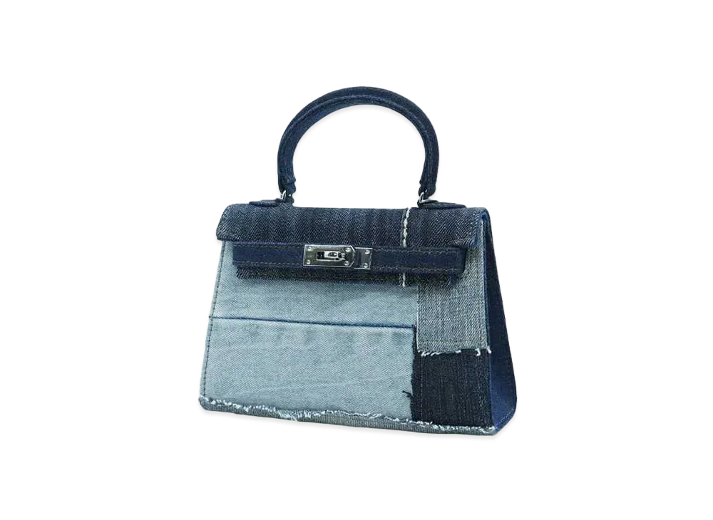 EMOTIONAL WORLD Vintage Shoulder Bag "MULTI DENIM"