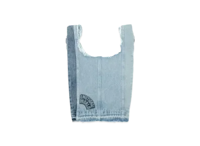 EMOTIONAL WORLD Vintage Patch Work Shopping Bag "MULTI DENIM"