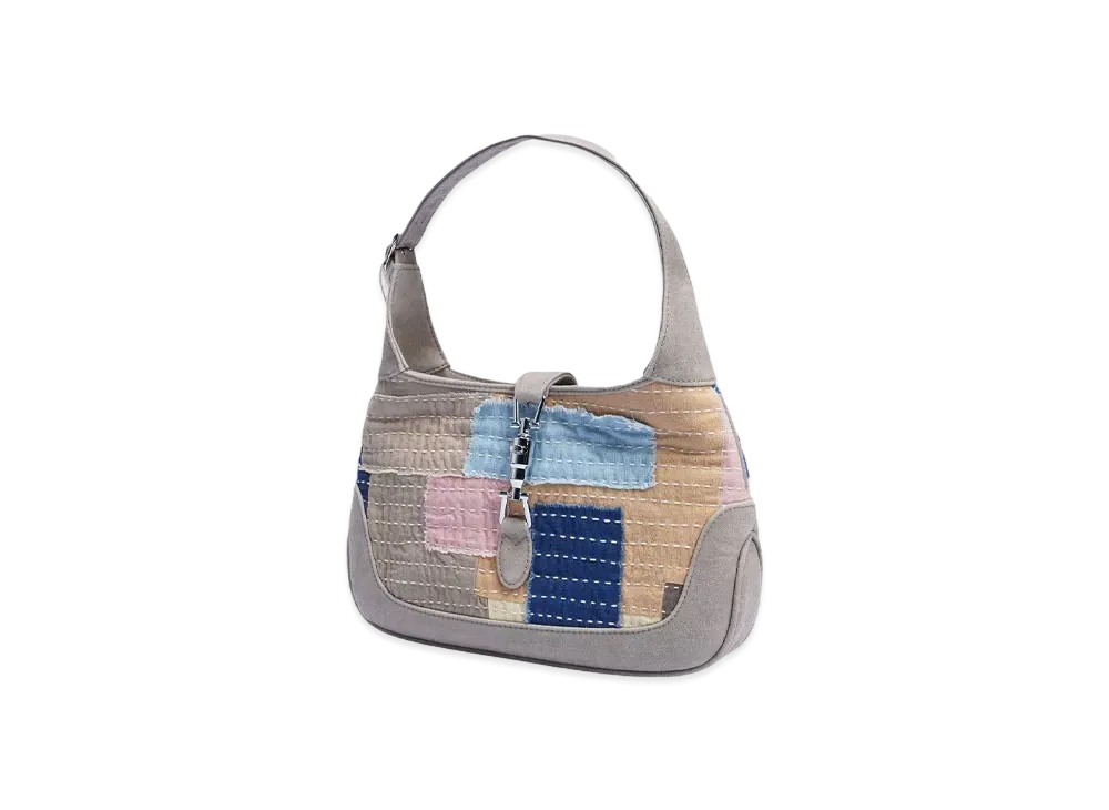 EMOTIONAL WORLD TIMELINE Vintage Half-Moon Bag "MULTI"