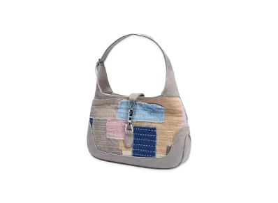 EMOTIONAL WORLD TIMELINE Vintage Half-Moon Bag "MULTI"