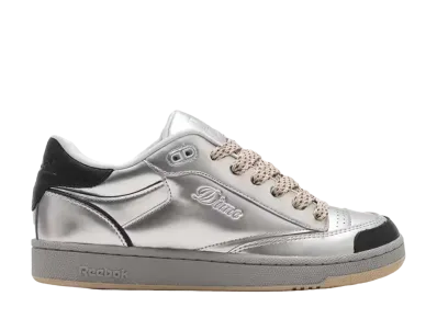 Dime × Reebok Club C BULC "Silver Metallic"