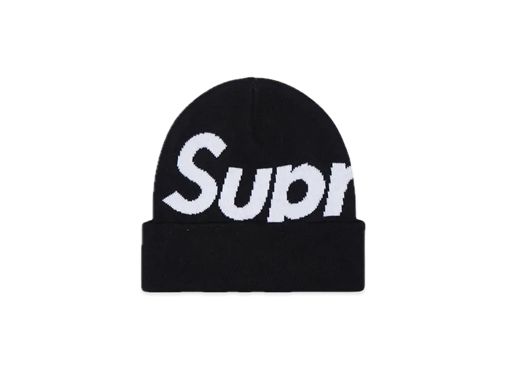 Supreme Big Logo Beanie "Black" (23FW)